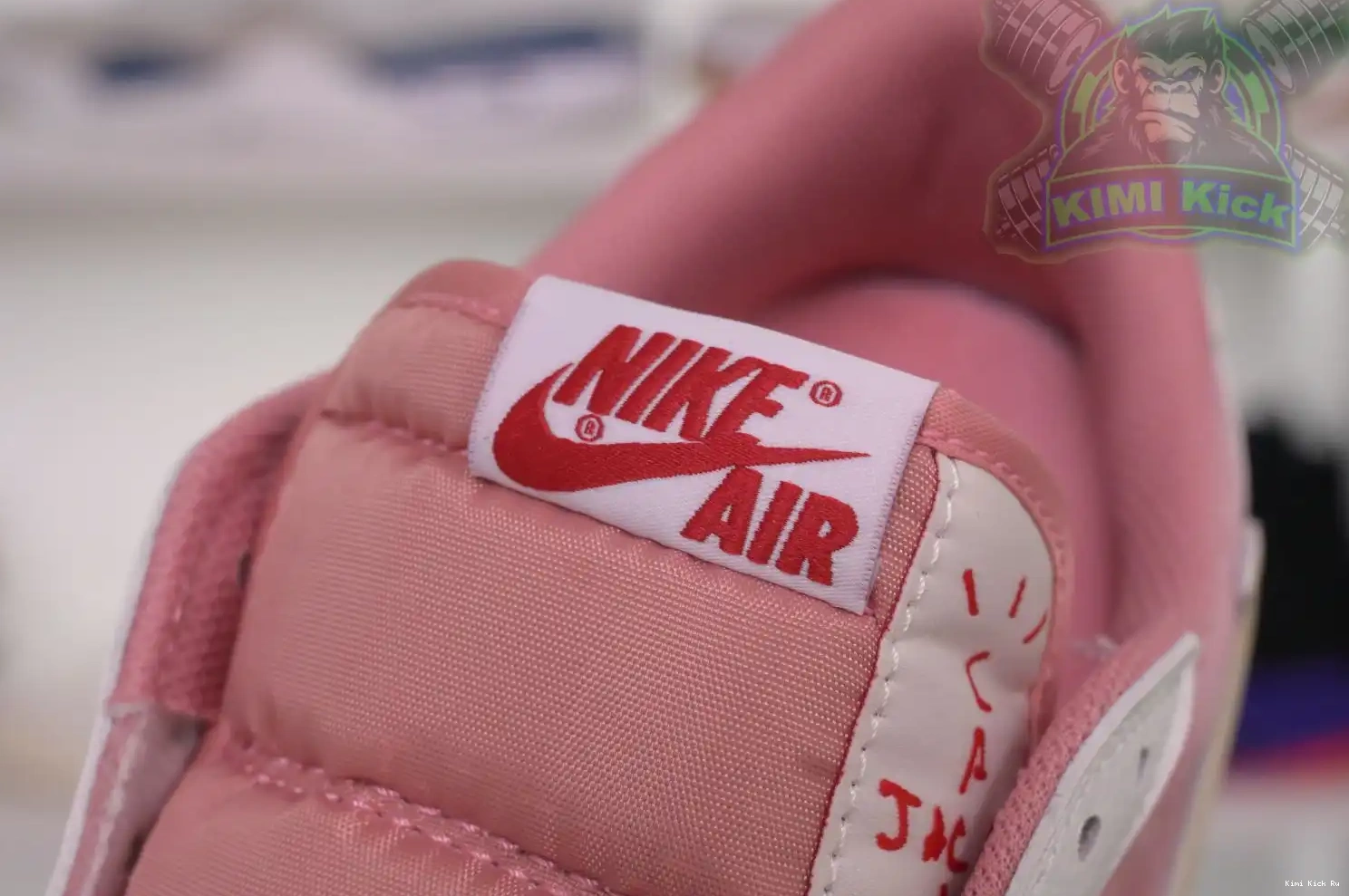Kimikick Jordan Jordan Air 1Low Travis Scottx 0619
